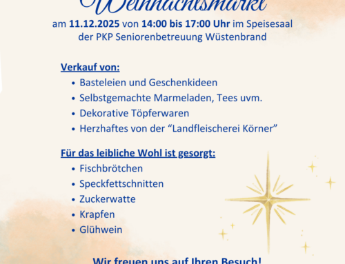Weihnachtsmarkt in Wüstenbrand