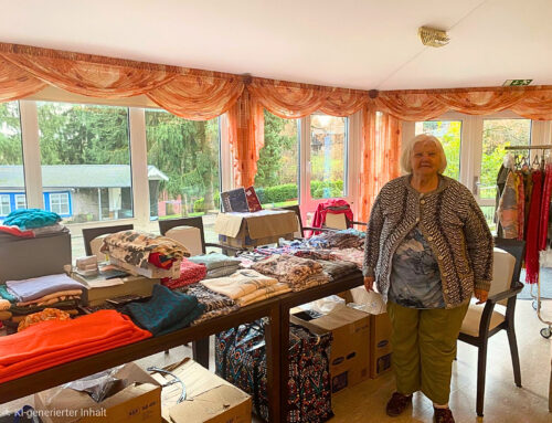 Textilverkauf in Heinrichsort